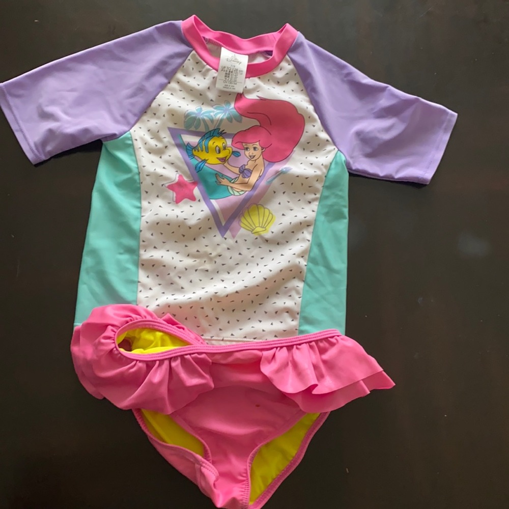 Disney Little Mermaid swim set